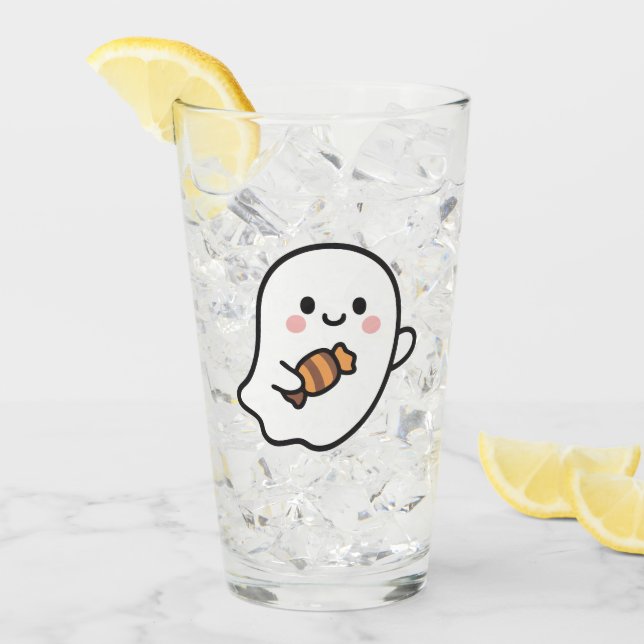 Samla Minnen, Kostymer och Godis Denna Halloween Glaskopp (Framsida Ice)
