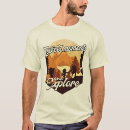 samla minnen och utforska t shirt