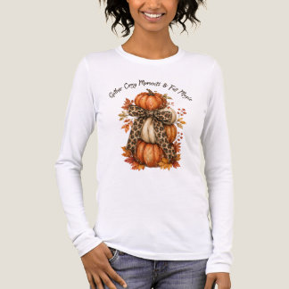 Samla mysiga stunder och höstmagie t shirt