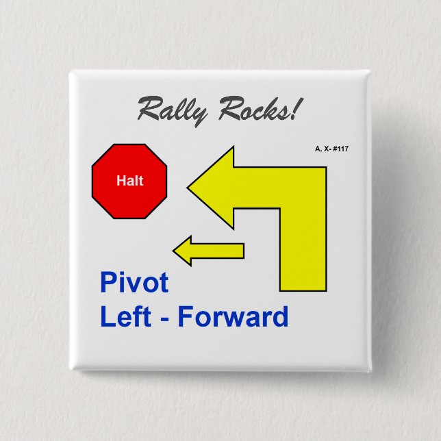 Samla Obediencestenar Knapp (Framsida)