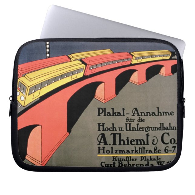 'Samla peka för över och den underjordiska Laptop Fodral (Framsidan)