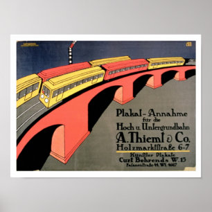 'Samla peka för över och den underjordiska Poster