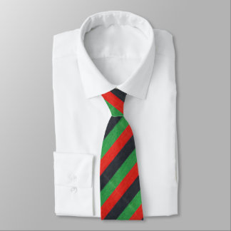 Samla "Round Kwanzaa Creations Bandera Necktie Slips