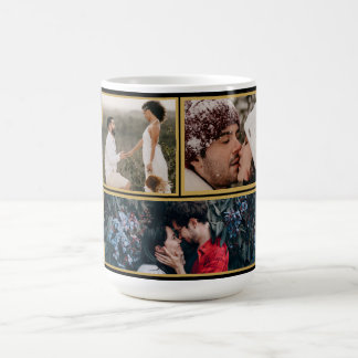 Samla upp par foto och Lolly Romantic-citat Kaffemugg