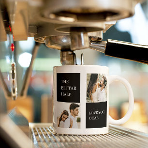 Samla upp par foto Valentine Gift Mugg