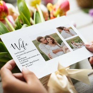 Samla upp par Photo & Loely Romantic Makegift Helg Vykort