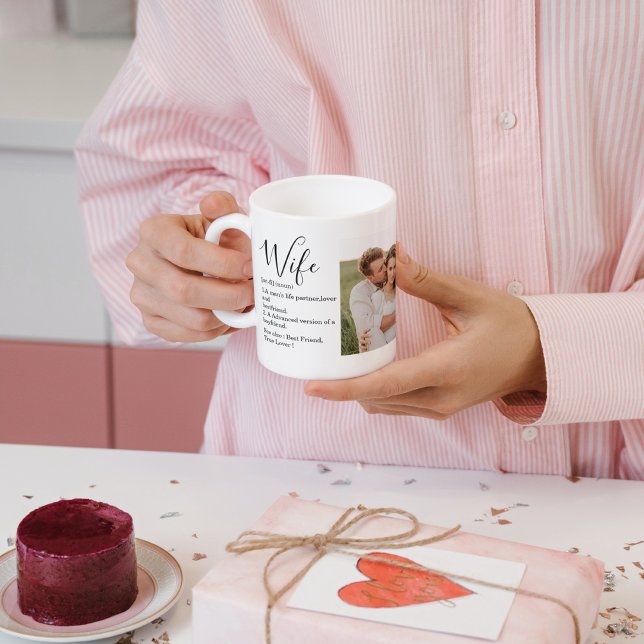 Samla upp par Photo & Loely Romantic Makegift Mugg (Skapare uppladdad)