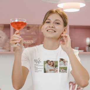 Samla upp par Photo & Loely Romantic Makegift T Shirt