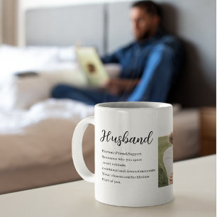 Samla upp par Photo & Romantic Make Kärlek Gift Mugg