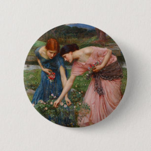 Samla Ye-Rosenknoppar av John W. Waterhouse Knapp