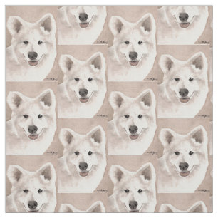 Samlad Hund Art Fabric Tyg