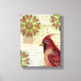 Samlade gamla Brev och kardinal Canvastryck