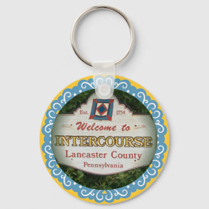 Samlag Keychain! Lancaster PA Nyckelring