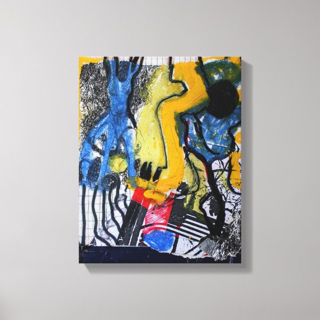 Samlar in Bruyants Artists Bok 16:e sida Canvas (Framsida)