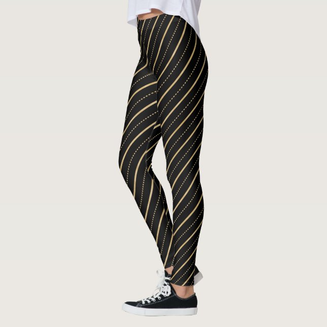 Samlar Rand & punkter Leggings (Vänster)