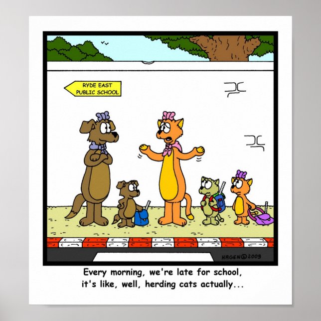 Samlare Cats Poster (Framsidan)