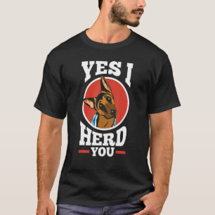 Samlare Hundar German Kung Shepherd Ja, jag bestäl T Shirt