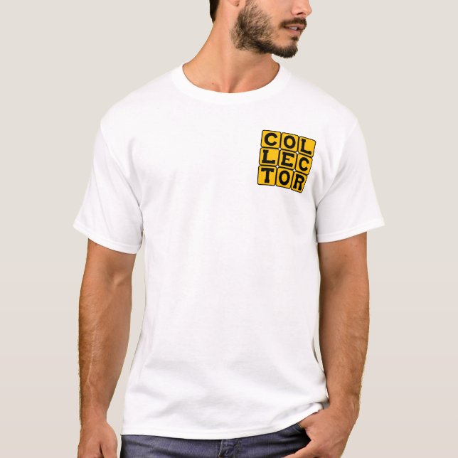 Samlare, mynt stämpel eller annat tee shirt (Framsida)