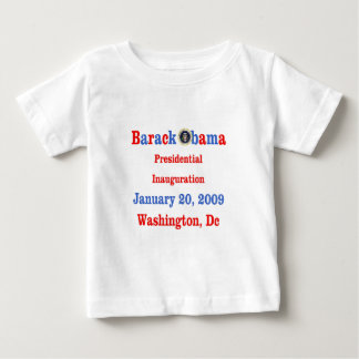 Samlarear för Obama invigningsouvenir T Shirt