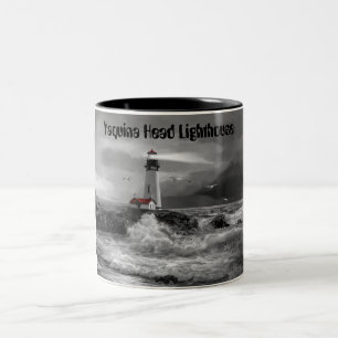 Samlaremugg, Yaquina fyr Oregon Två-Tonad Mugg