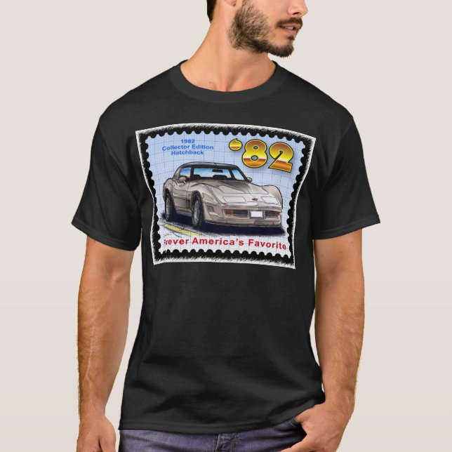 SamlareupplagaHatchback 1982 Corvette Tee (Framsida)