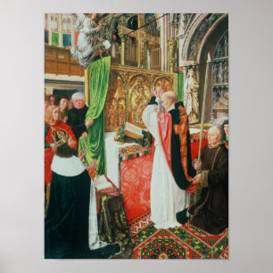 Samlas av St Giles, c.1500 Poster
