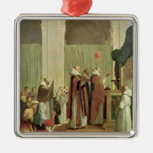 Samlas av St Martin av Tours, 1654 Julgransprydnad Metall