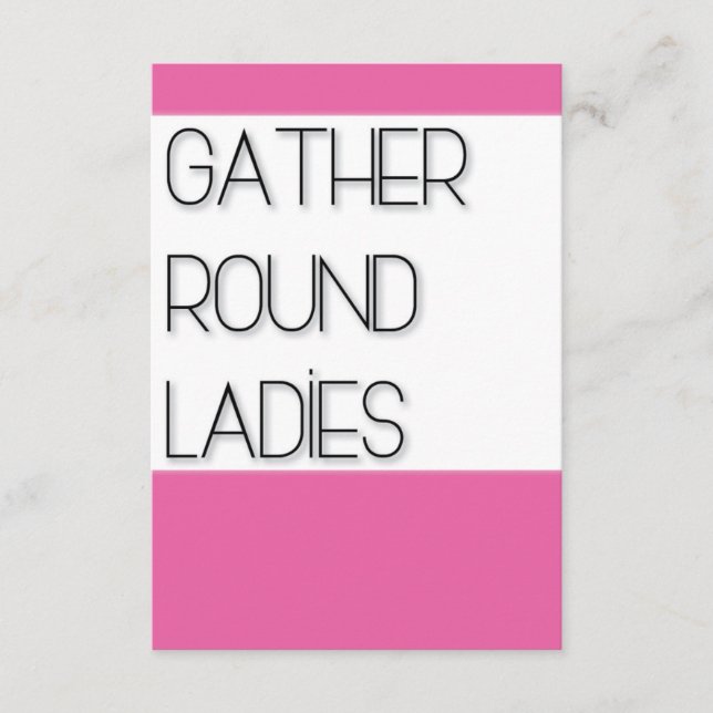 Samlas Damernas Vänner (Framsida)