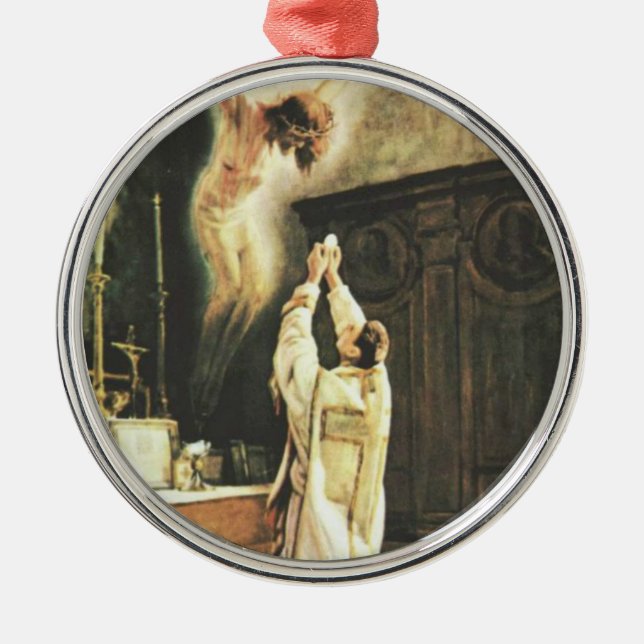 SAMLAS DEN TRADITIONELLA KATOLIKEN FÖR PRÄST JULGRANSPRYDNAD METALL (Framsidan)