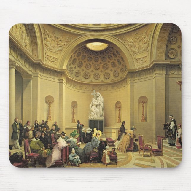 Samlas i det Expiatory kapell, 1830-48 Musmatta (Framsidan)