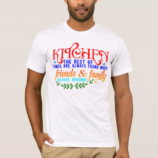 Samlas runt i köket t shirt