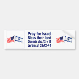 Samling av israeliska och amerikanska flaggor bildekal