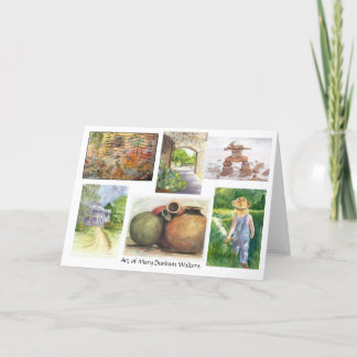 Samling av konstverk (1) Notecards Kort