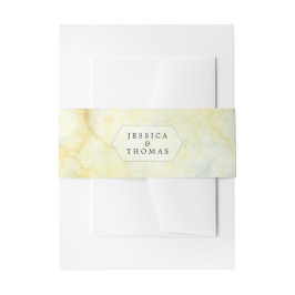 Samling av marble Effect Bröllop Band För Inbjudningskort