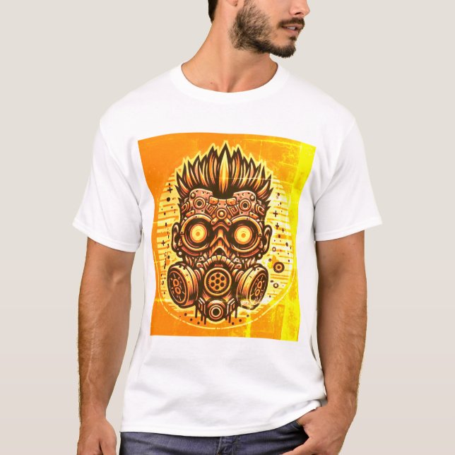 Samling av stamSKULL T Shirt (Framsida)
