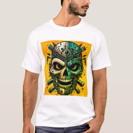 Samling av stamSKULL T Shirt