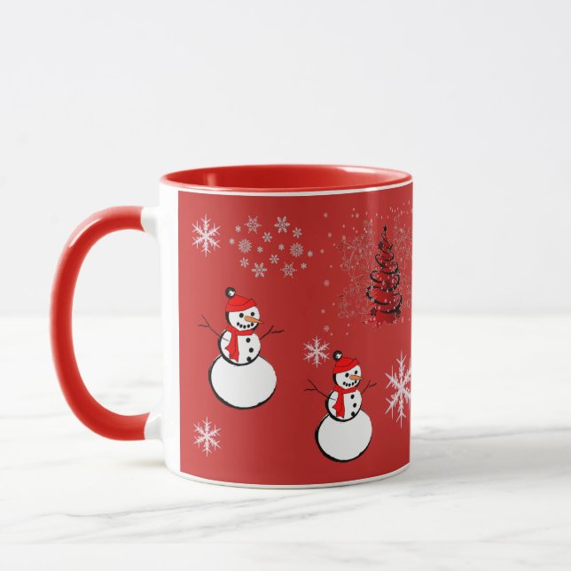 SAMLING AV SUZANNE ELIZABETH CHRISTMAS MUGG (Vänster)