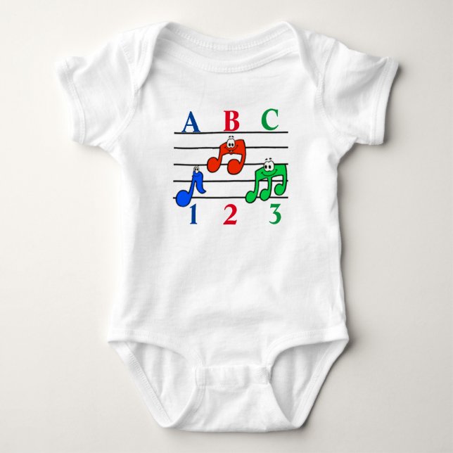 SAMLING baby KÄRLEK BABY BODYSUIT T Shirt (Framsida)