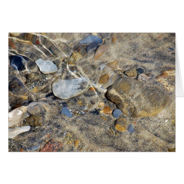 Samling "Ebb och Flow" Hälsningskort (Framsidan Horizontal)