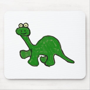 Samling för tecknadCrayonBrontosaurus Musmatta