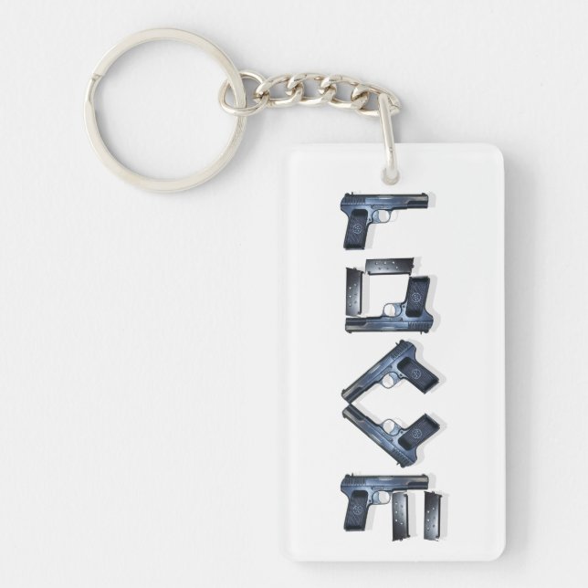 Samling i kärlek - med skuggad dubbla-sidig nyckel (Framsidan)