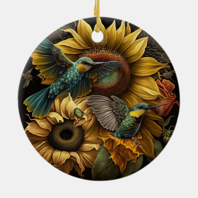 samling med charmerande nyckelkedjor julgransprydnad keramik (Baksidan)