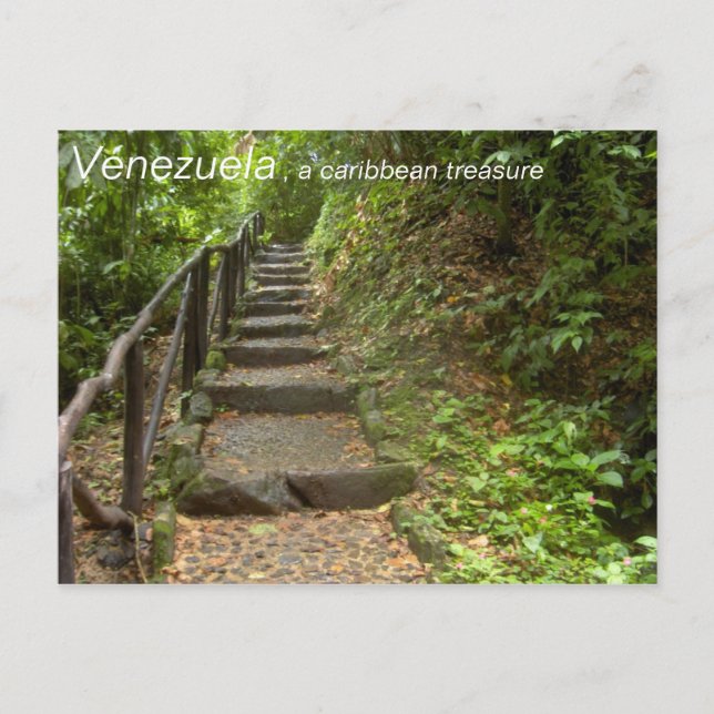 Samling:  Venezuela, en karibisk skatt Vykort (Framsida)