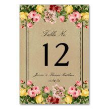 Samlingen Bröllop i Blommigten i Vintagen Elegant