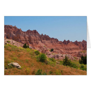 Samlingen "Distant Red Cliffs" Hälsningskort