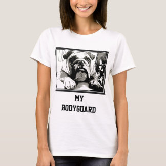 Samlingen "för engelsk bulldogg" tee
