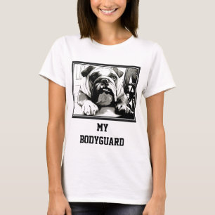 Samlingen "för engelsk bulldogg" tee shirt