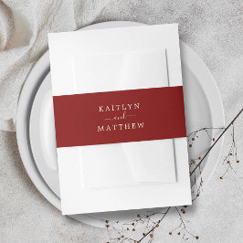 Samlingen i Glitter Damask Las Vegas Bröllop Band För Inbjudningskort