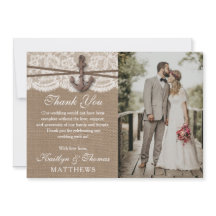 Samlingen Rustic Nautical Anchor Bröllop