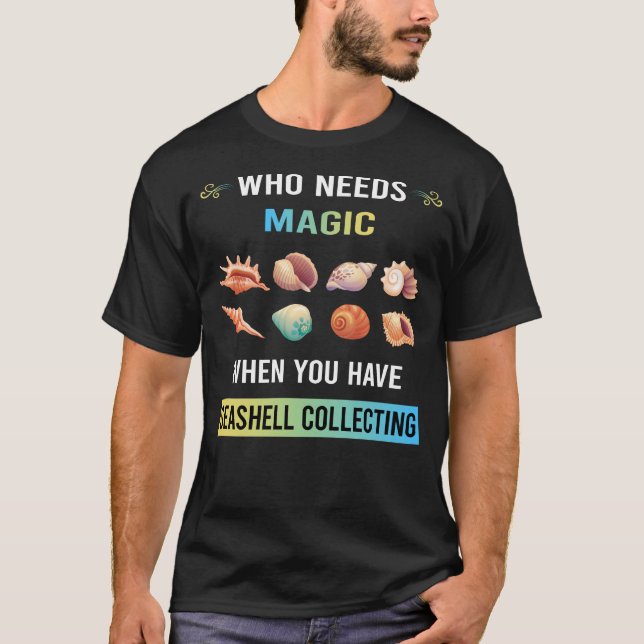 Samlings Snäckor Snäckor Havssnäcka Snäckor T Shirt (Framsida)